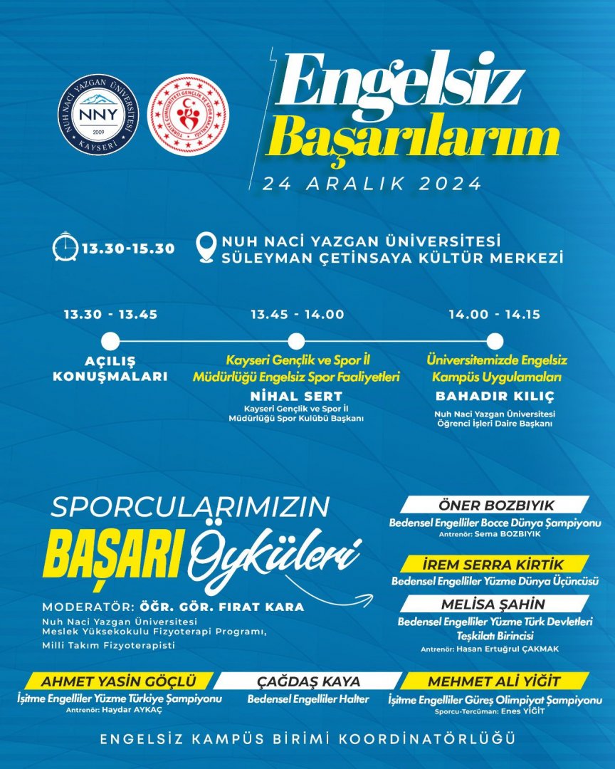 Engelsiz Başarılarım Etkinliği