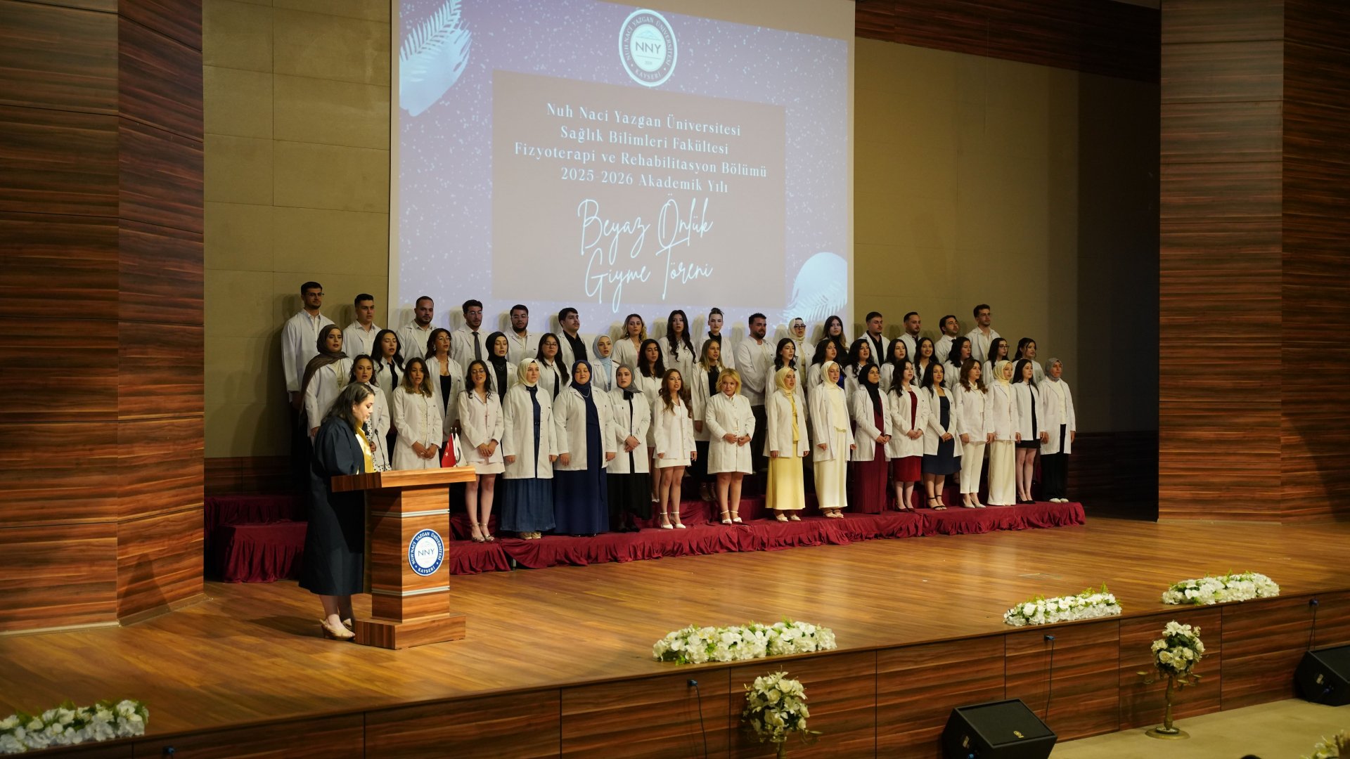 2025-2026 Akademik Yılı Beyaz Önlük Giyme ve Mezuniyet Töreni