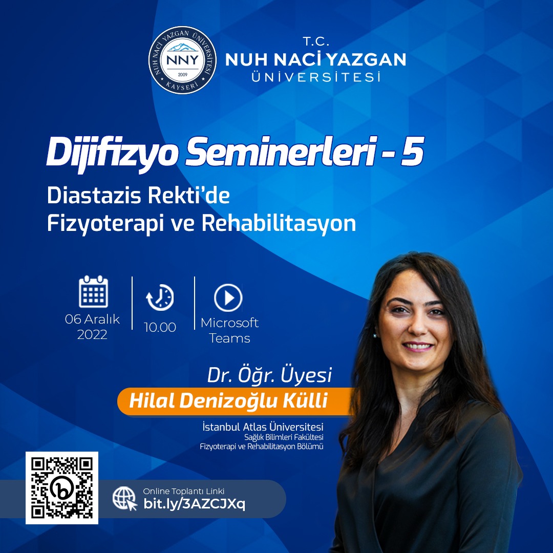 Dijifizyo Seminerleri - 5: Diastazis Rekti'de Fizyoterapi ve Rehabilitasyon
