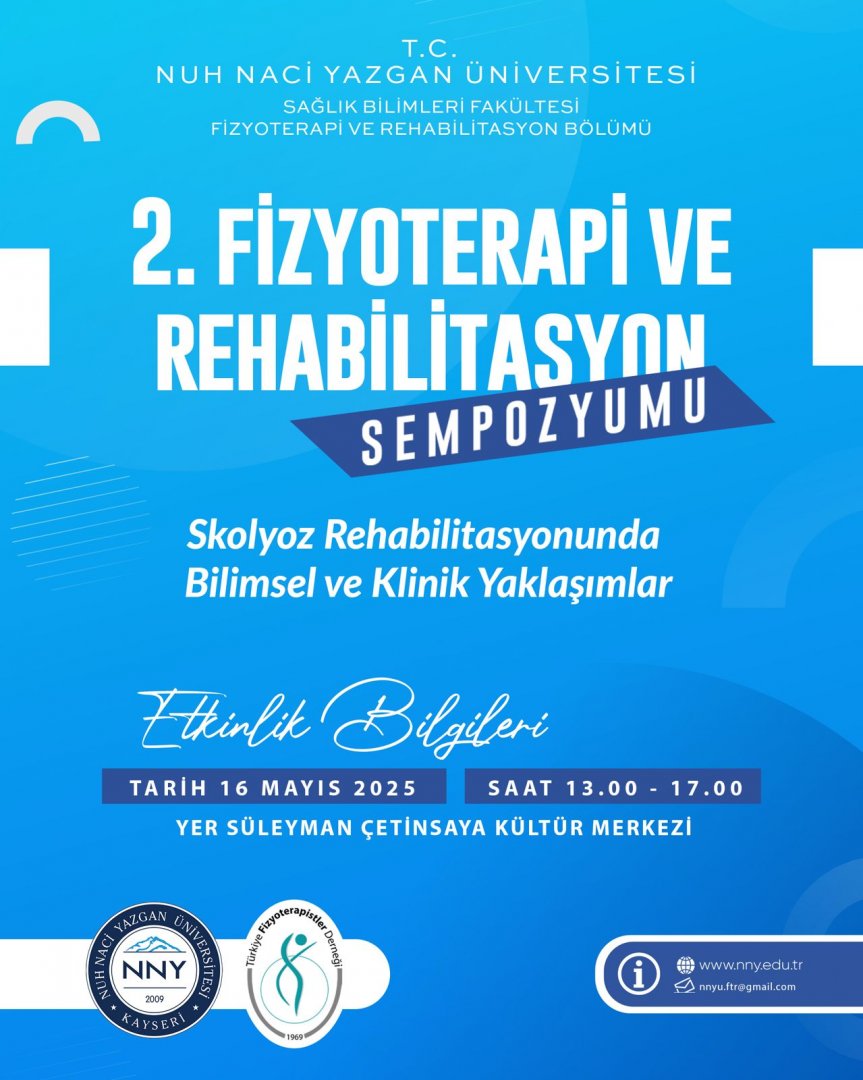 2. Fizyoterapi ve Rehabilitasyon Sempozyumu
